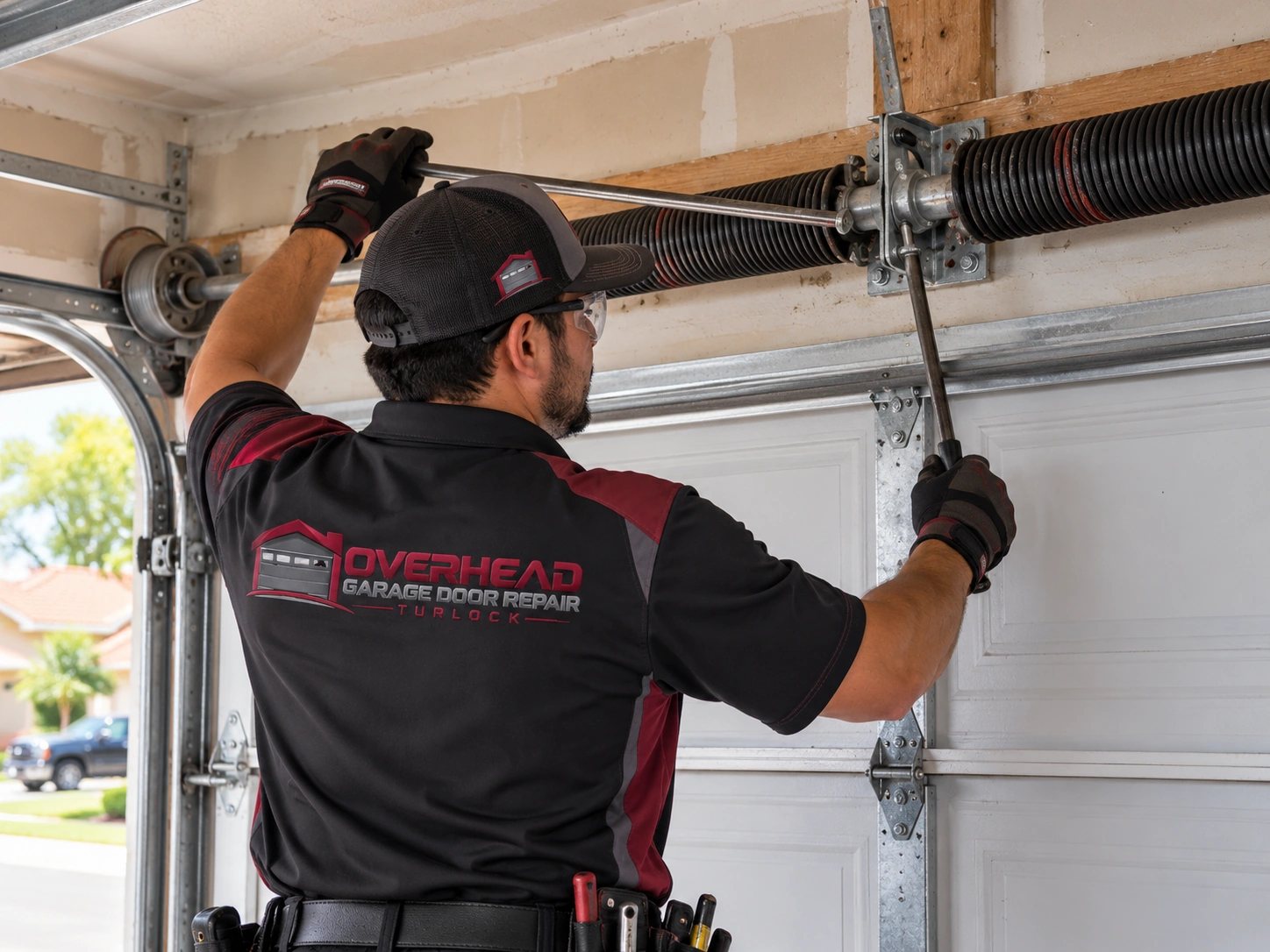Garage Door Spring Repair in Turlock